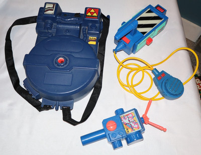 VTG 1984 Kenner Real Ghostbusters Proton Pack Blaster Pke Meter Ghost Trap 80s