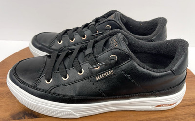 SKECHERS Arch Fit Arcade - Black Women's US 8.5  Trainers 177189