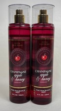Lot of 2 Bath & Body Works Champagne Apple & Honey Fine Fragrance Mists Sprays