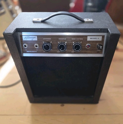 #ad #ad Vintage Kalamazoo Model Two Woody Tube Amplifier Clean 60s Tremolo Guitar Amp $750.00