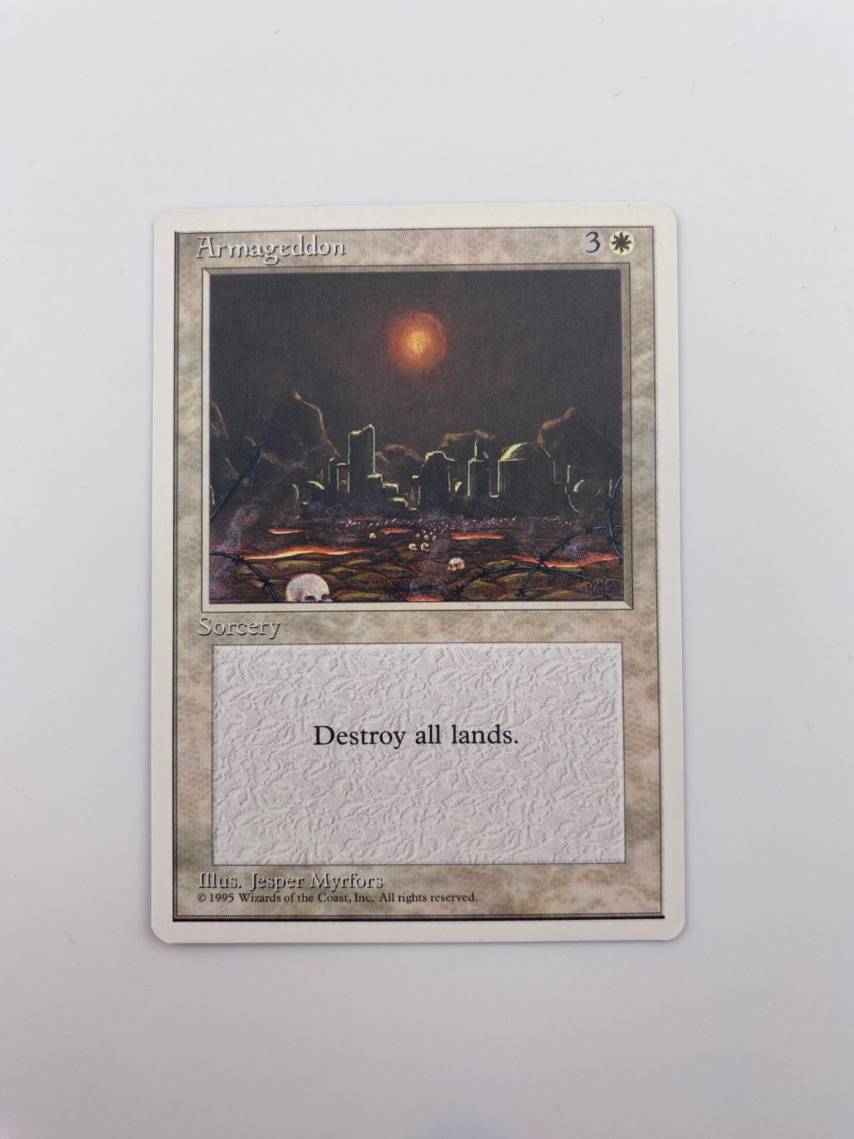 Armageddon - NM - 4th Edition - Magic the Gathering