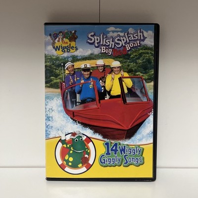 The Wiggles Splish Splash Big Red Boat DVD Good Condition DVD