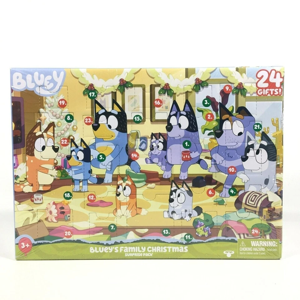 Blueys Family Christmas Surprise Pack Advent Calendar 24 Gifts - Image 2 of 4