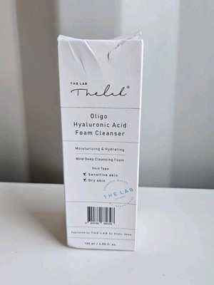  The Lab Oligo Hyaluronic Acid Foam Cleasner New in Box 120 mL Sealed