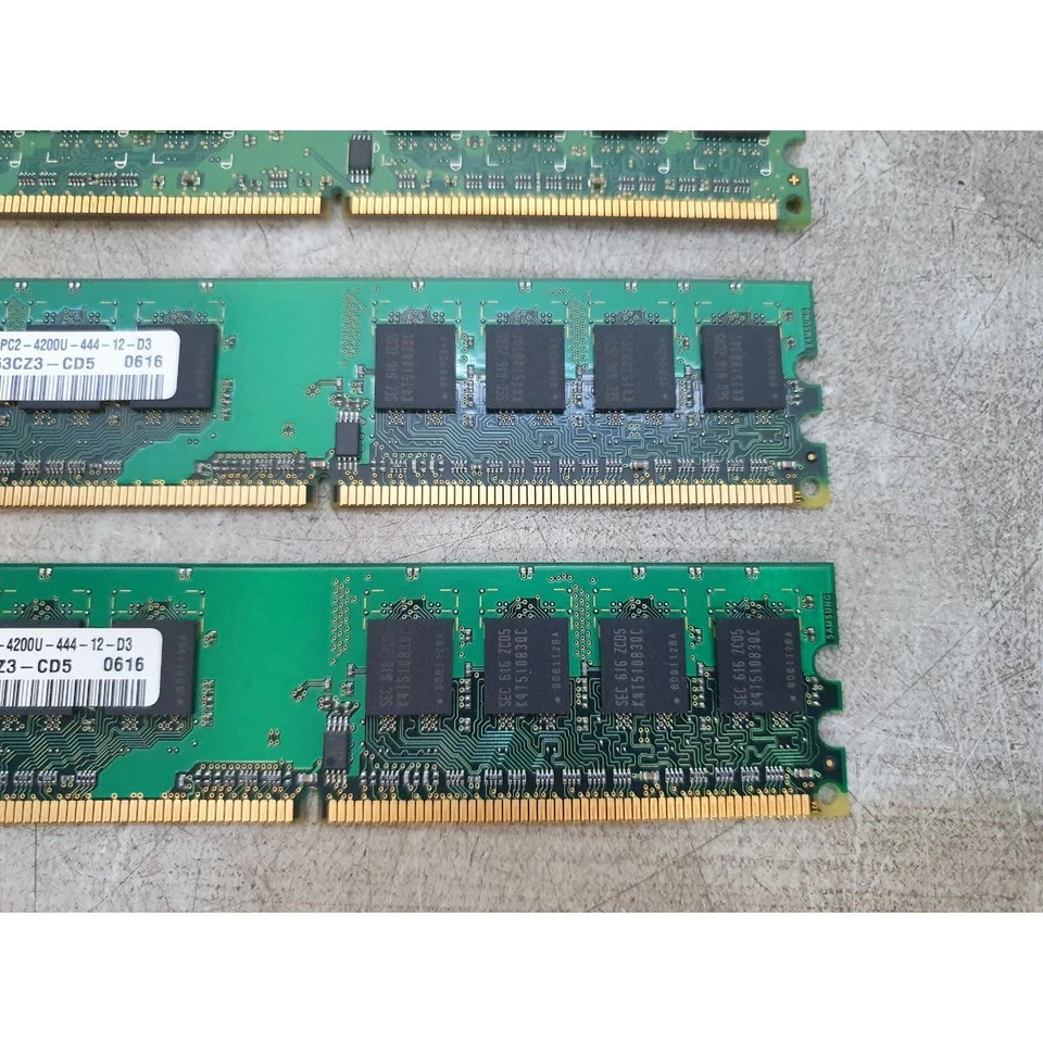Lot Of 4 Samsung, Integral & Aeneon Memory Module (512MB & 1GB) DDR2 RAM 240-Pin - Image 4 of 4