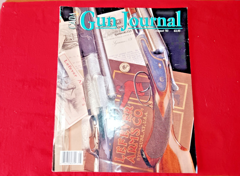 CADA Gun Journal Magazine, August 1993