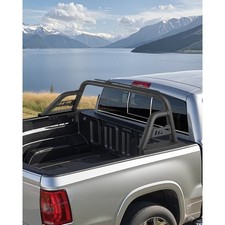 Truck Bed Roll Bar, Universal Pickup Sport Adjustable Bar Chase Rack Compatible