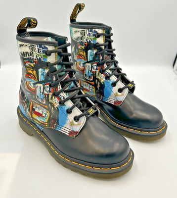 Dr. Martens Women's 1460 LIMITED EDITION Jean-Michel Basquiat II Artwork RARE!!!