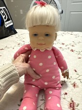 Mattel Drowsy Pink Polka Dot Baby Doll Classi...