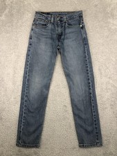 Levi's 502 Jeans Mens 29x30 Tag 29x32 Taper Fit Blue Denim
