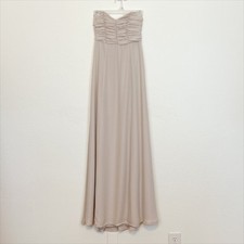 Show Me Your Mumu Bonbon Strapless Bridesmaid Dress Small Nude Cream