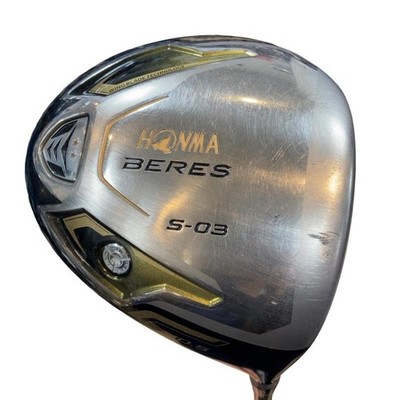 HONMA GOLF BERES S-03 DRIVER 10.5deg Flex-R 2STAR ARMRQ 8 49 With Head Cover