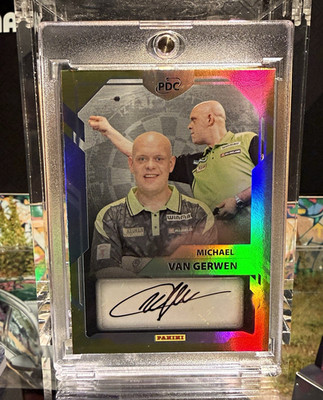 Panini 2025 PDC World Championship (2026) Michael van Gerwen Autogramm 4/9 !