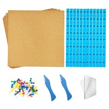 Stained Glass Supplies Kits, 4 x Heat Resistant Stained Glass Work Surface, 12 x