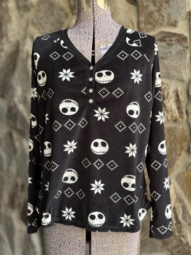 Damen Nightmare Before Christmas Pyjama Set Jack Skellington Gr. L (12-14) - Bild 6 von 7