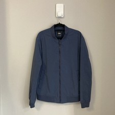 Giacca bomber uomo Zara blu grande dnwr giacca a vento