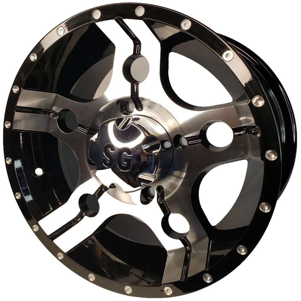 ATV RIM WHEEL some Kawasaki Mule or Teryx 750 800 with 14x7 4/137 4/136 - Image 3 of 4