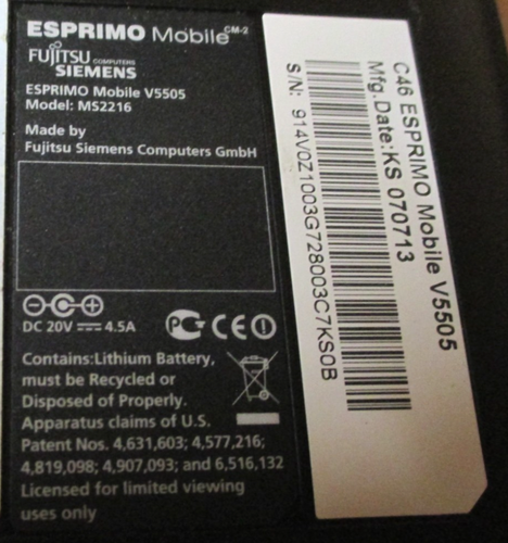 Fujitsu Siemens Esprimo V5505. SSD HDD. Dual Core. Grafica Intel GMA. Windows 7 - Foto 13 di 13