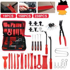 KFZ Auto Demontage Werkzeug Innenraum Verkleidung Montagehebel Clipheber Satz DE