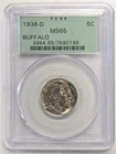 1938-D Buffalo Nickel PCGS MS-65 Amazing Coin!- Z453