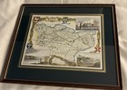 Framed Maps Of Middlesex  And Of Kent - Thomas Moule — photo 4