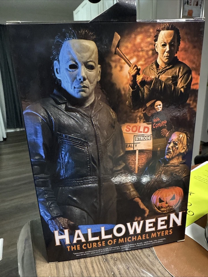 Figura coleccionable NECA Curse of Michael Myers Foto 2 de 4