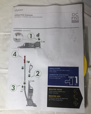Dyson Operations Manual DC40