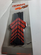 ROKAR 9" HO Red Lap Counter Slot Car Track