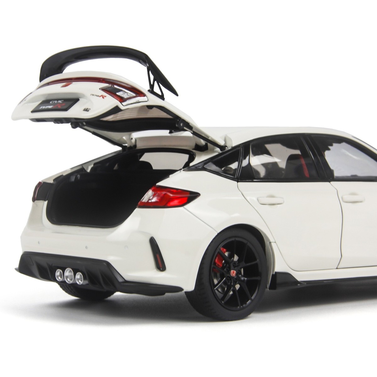 1:18 Scale Paudi Honda Civic Type-R 2023 FL5 White Diecast 1:18 Scale Paudi Honda Civic Type-R 2023 FL5 White Diecast