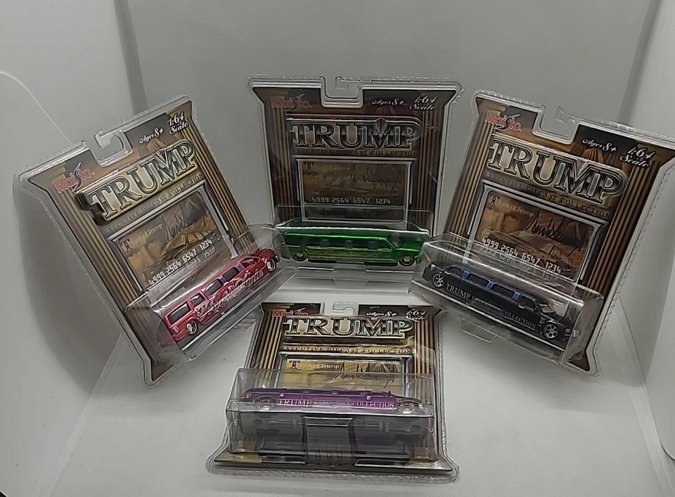 Diecast Collection 1/64  2006 Maisto Trump Executive Collection (Lot Of 4) - Image 3 of 4