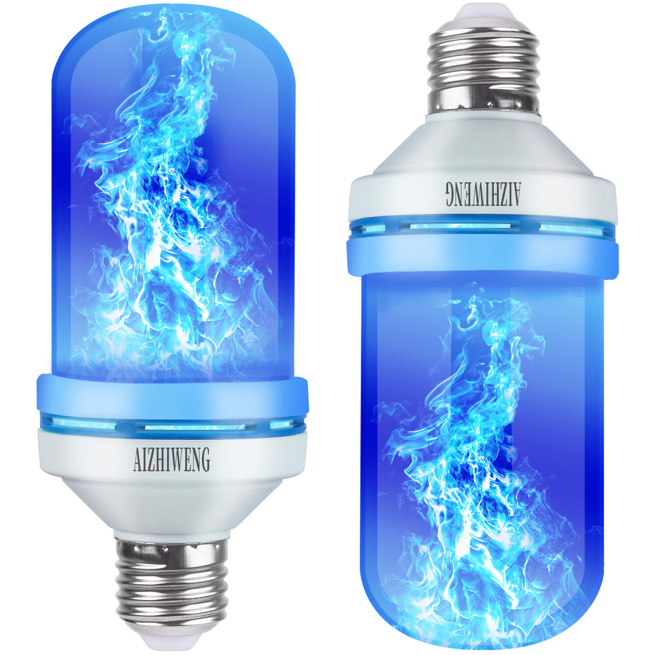 4 Modes Fire Light Bulbs E26 Base For Christmas Decoration