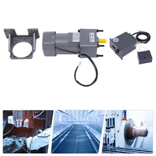 110V 250W AC Gear Reduction Motor Electric+Variable Speed Control Reversible New