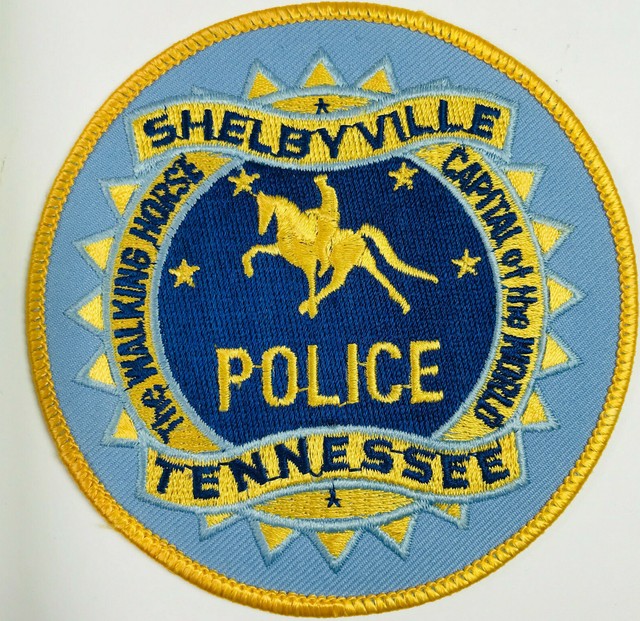 Shelbyville Police Bedford County Tennessee Patch eBay