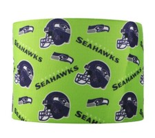 3 inch Grosgrain Ribbon HAIR BOWS 1096917 Seahawks Football Seattle Team