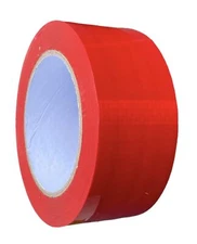 T.R.U. Red Carton Sealing Tape 2"x110 yd 2mil Heavy Duty Packaging Roll