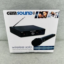 GEM SOUND GMW-1 - Single-Channel Wireless Microphone System Freq B