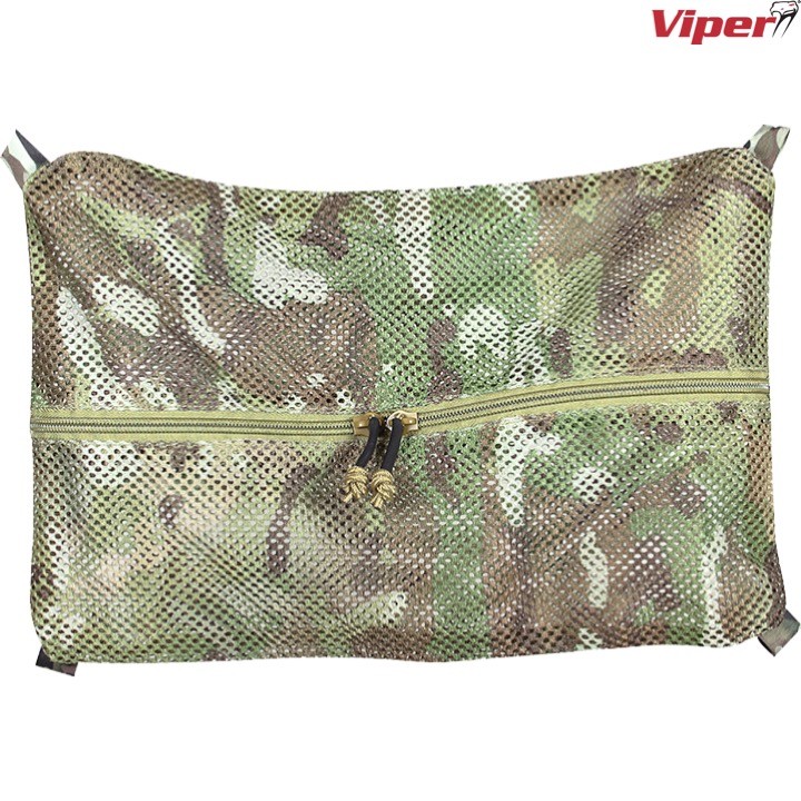 Borsa Tattica Viper Mesh Stow Bag &ndash; Zainetto Portaoggetti In MTP &ndash; Militare