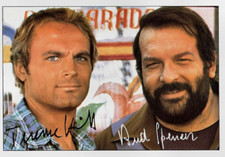 Bud Spencer & Terence Hill ~ (Postkartekarte)