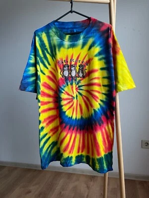 St. Kits West Indies Vintage 90's Tie Dye T-Shirt Taille XL - Photo 1/4
