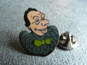 RARE PINS PIN'S - MICHEL ROCARD - STEPHANE COLLARO *EF
