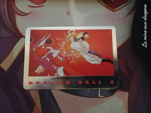 Carte Dragon Ball Z Serie Part 2 n° 35 card DBZ argent Silver Panini Janemba 