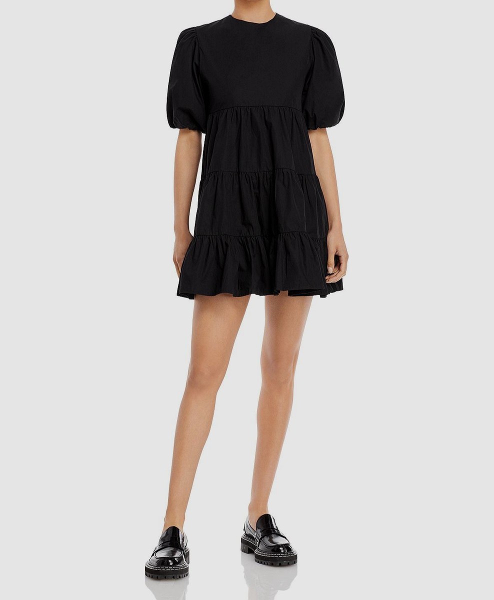 sade mini dress Faithfull The Brand Women's Sade Mini Dress - Black