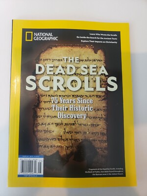 National Geographic April 2022 Magazine the Dead Sea Scrolls Inside the Search