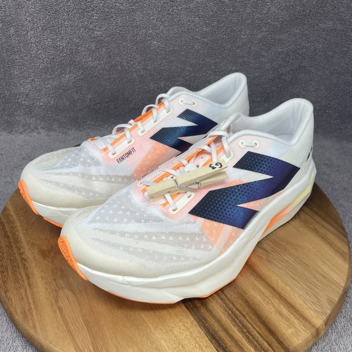 New Balance FuelCell SuperComp Elite v4 Men’s 11.5 2E WIDE White Orange MRCELCW4 New Balance FuelCell SuperComp Elite v4 Men main image 2