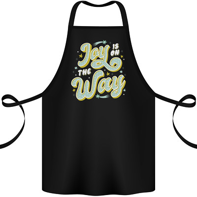 Joy On the Way Neu Baby Schwangerschaft Schwanger Baumwolle Schürze 100% Bio