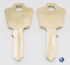 ES1 Key Blanks for Various Products by Corcraft, ESP, and Gardex (3 Keys)
