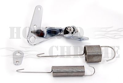 Throttle Cable Bracket & Kickdown Spring Kit Fits Holley Edelbrock Stainless