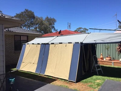 Oztrail 12 X 15 Canvas Cabin Tent Camping Hiking Gumtree