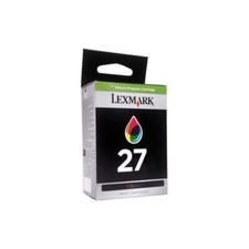 LEXMARK 27 10NX227E CARTUCCIA ORIGINALE TRI-COLORE 229 pagine