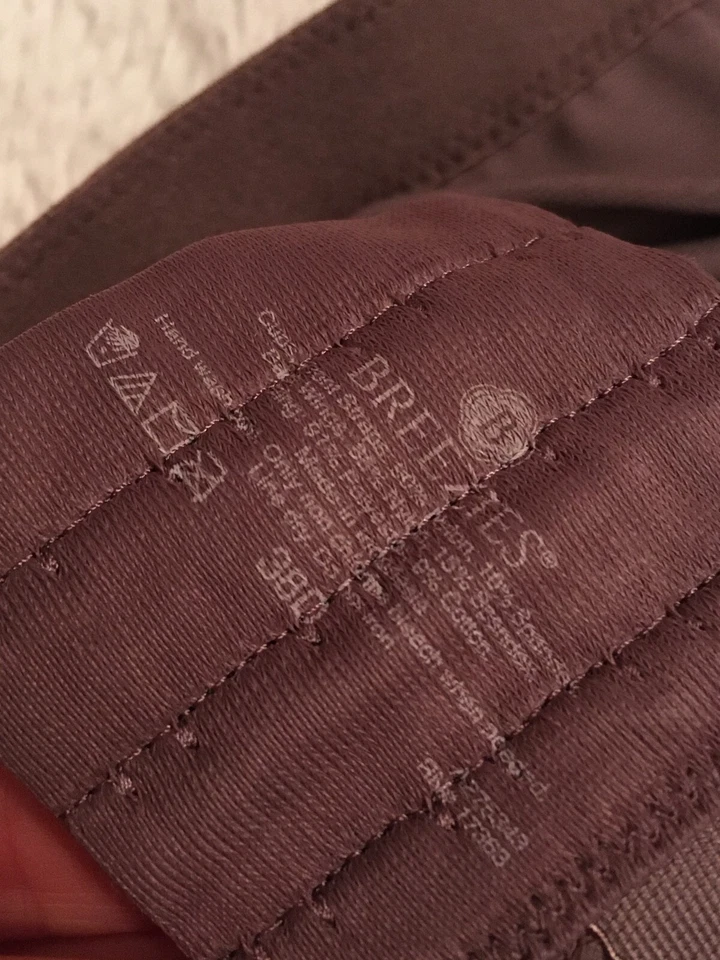 Lote de sutiã 3 peças 38D Breezies copo macio bralette bege renda marrom pêssego - Imagem 4 de 4